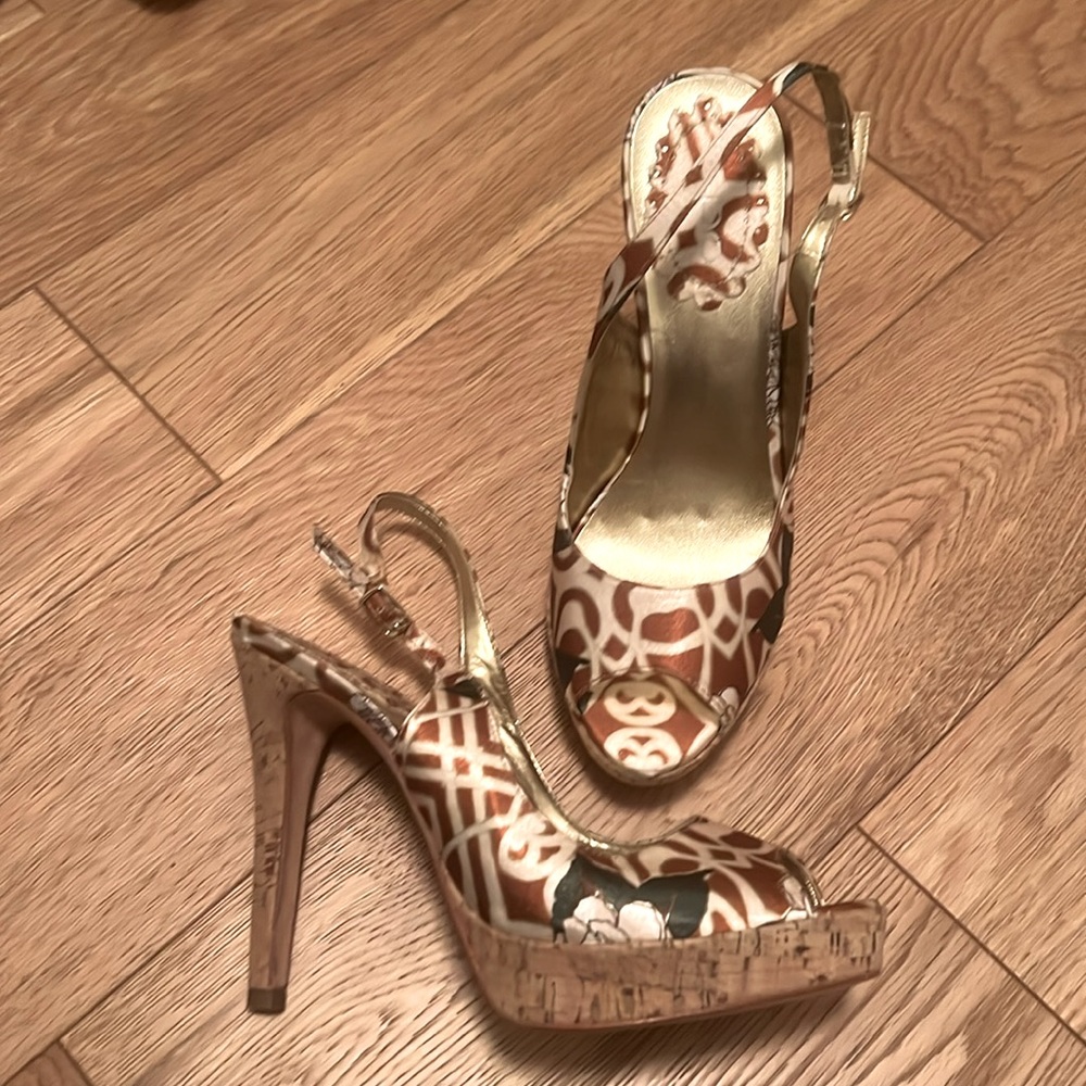 NEW Aldo peep toe heels